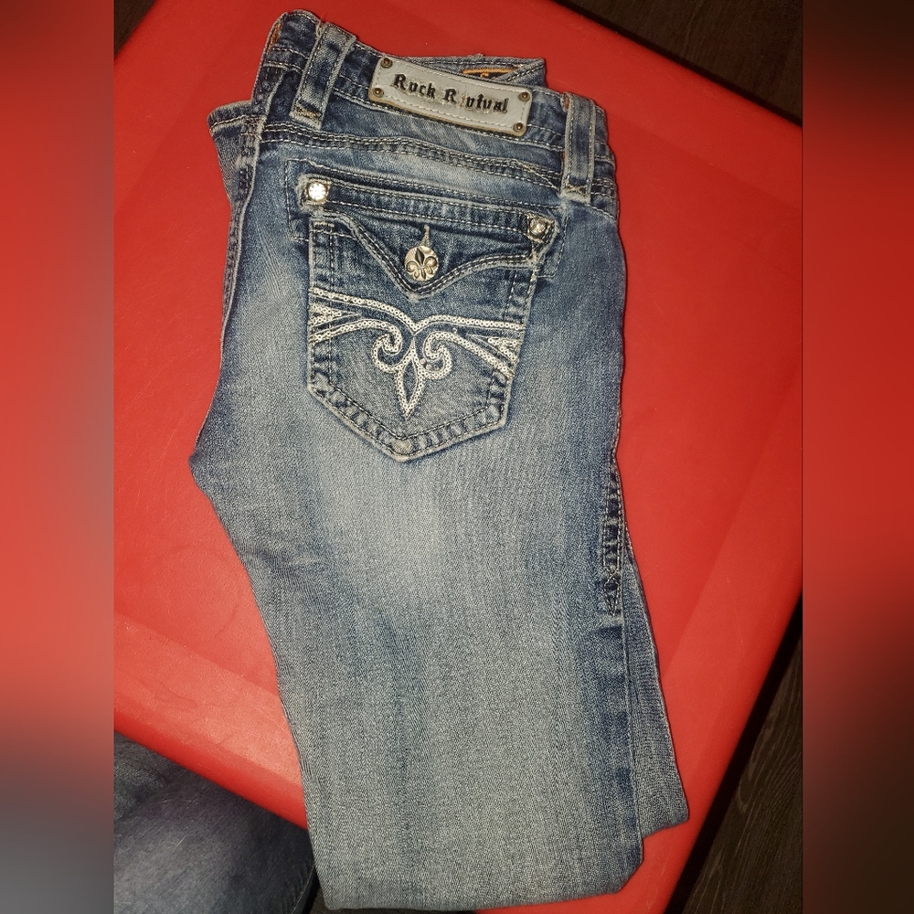Rock Revival Jean's Boot Cut SZ 28*